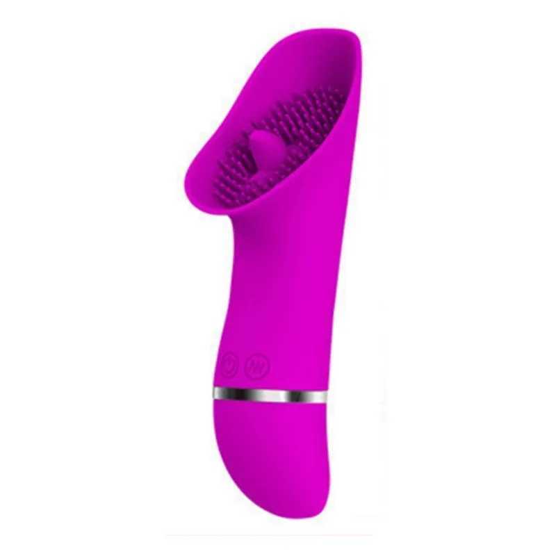 TINGNAI G-spot Vagina Clit Tongue Licking Vibrator Female Sex Toys Clitoris Orgasm Stimulator Licking Nipple Massager Product W250618