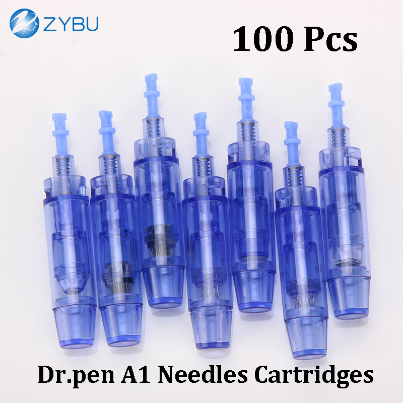 Dr.pen A1 Dermapen Needle Replacement Heads - Nano Microneedles for Beauty Treatments Dr Derma Pen Cartridges 9 12 24 36 42 Nano 3D 5D Tips