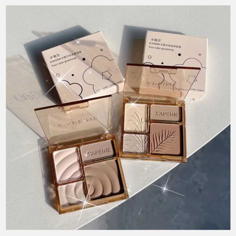 Multifunctional Bronzer Contour Highlighter Shading Powder Palette Nude Natural Nose Shadow Makeup Matte Brighten Blush Cosmetic XJ250618