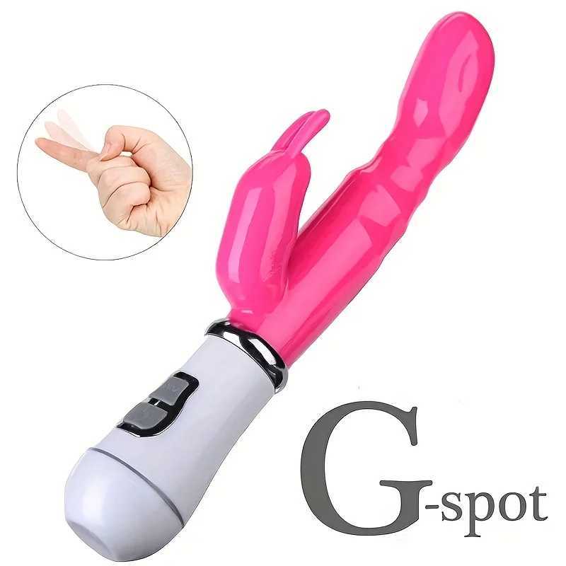 12 Speed Vibrator Female Powerful Dildo Rabbit Vibrators Sex Toys for Woman Clitoris Stimulator Massager Masturbators Adult ToysXJ250618