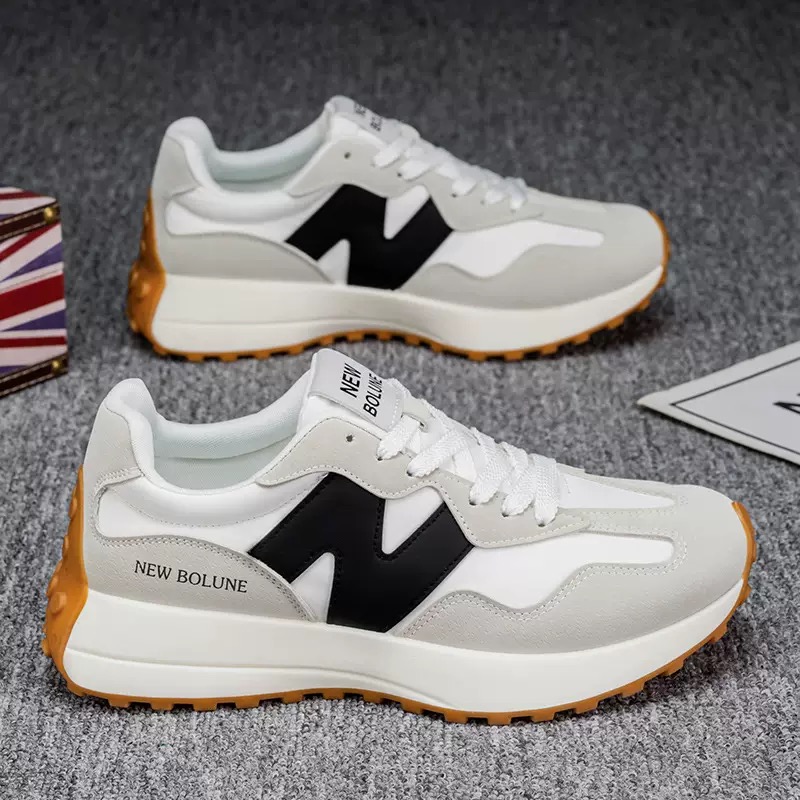 Designer Running Shoes Fashion Commute Popular Men's Designer Men's Shoes Sports Shoes Outdoor Board Shoes Casual Black Teacher Running Incr