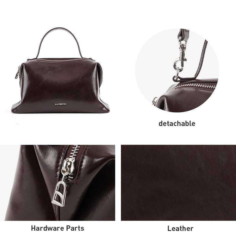 LA FESTIN Original Handbag Women 2025 New Fashion Shoulder Crossbody Leather Brand Bag Lady Bags