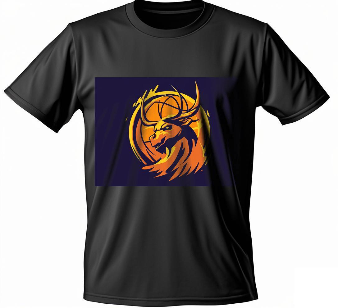 T-shirt with an image of a lion ' s head on it S-3XL T Shirts
