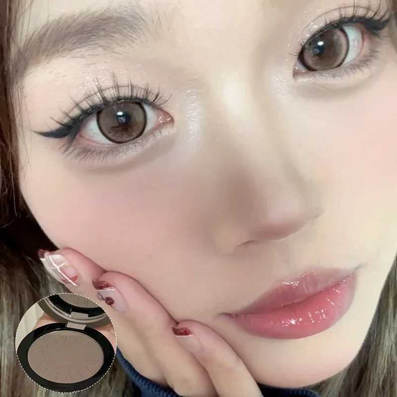 Bronzer Powder Matte Tan Brown Contouring Shadow Sculpt Face Creating 3D Features Oil Control Natural Lasting Fine Powder Makeup XJ250618