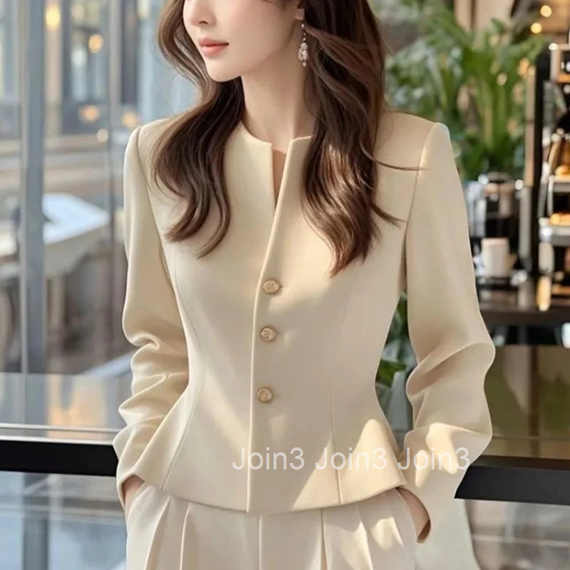 Womens Wool Blends Jackets Solid Color High Quality Korean Reviews Clothes Female Coat Offer Cheap Style Great Elegant Casual