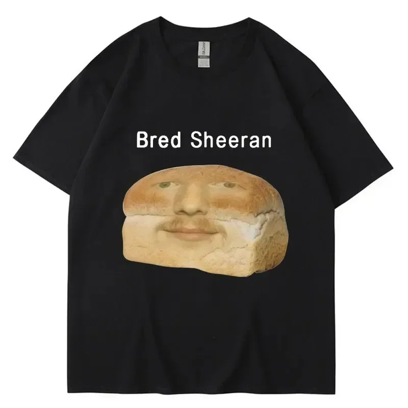Funny Sheeran Print T Shirts Women Humor Creativity Short Sleeve Casual Spring Summer T-shirt Streetwear