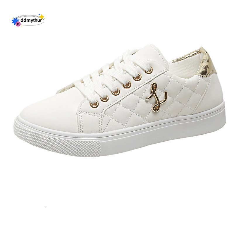 White Sneakers Fashion Women 2025 Spring Autumn New Women's Lightweight Simple Trendy Versatile Sports Casual Board Shoes ddmythur