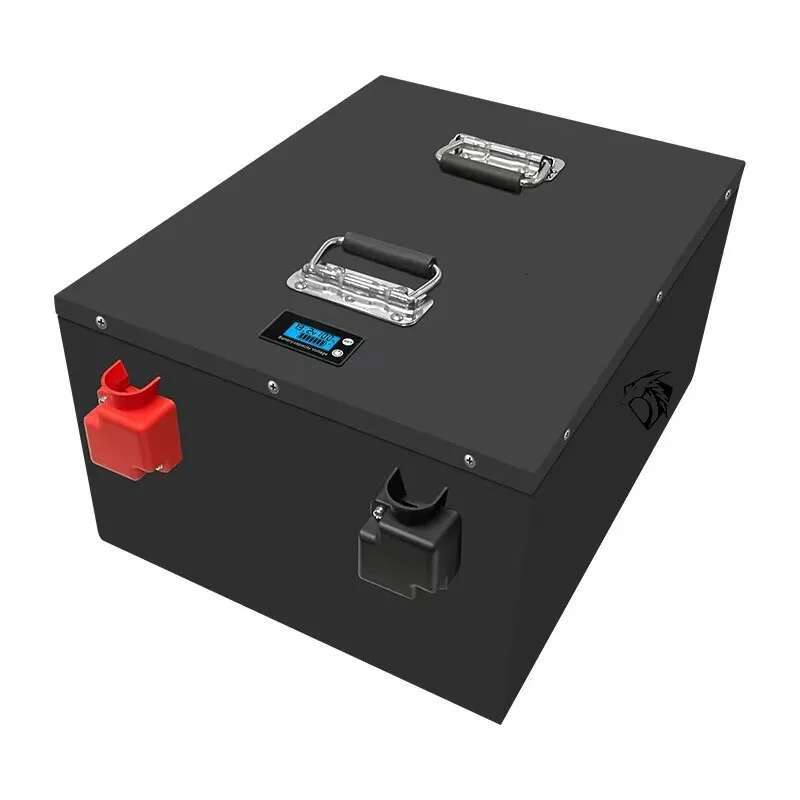 LiFePO4 New 48V 50Ah 100Ah 200Ah Battery Pack Built-in Bluetooth BMS Lithium Iron Phosphate For Solar Golf Cart RV Storage Boat