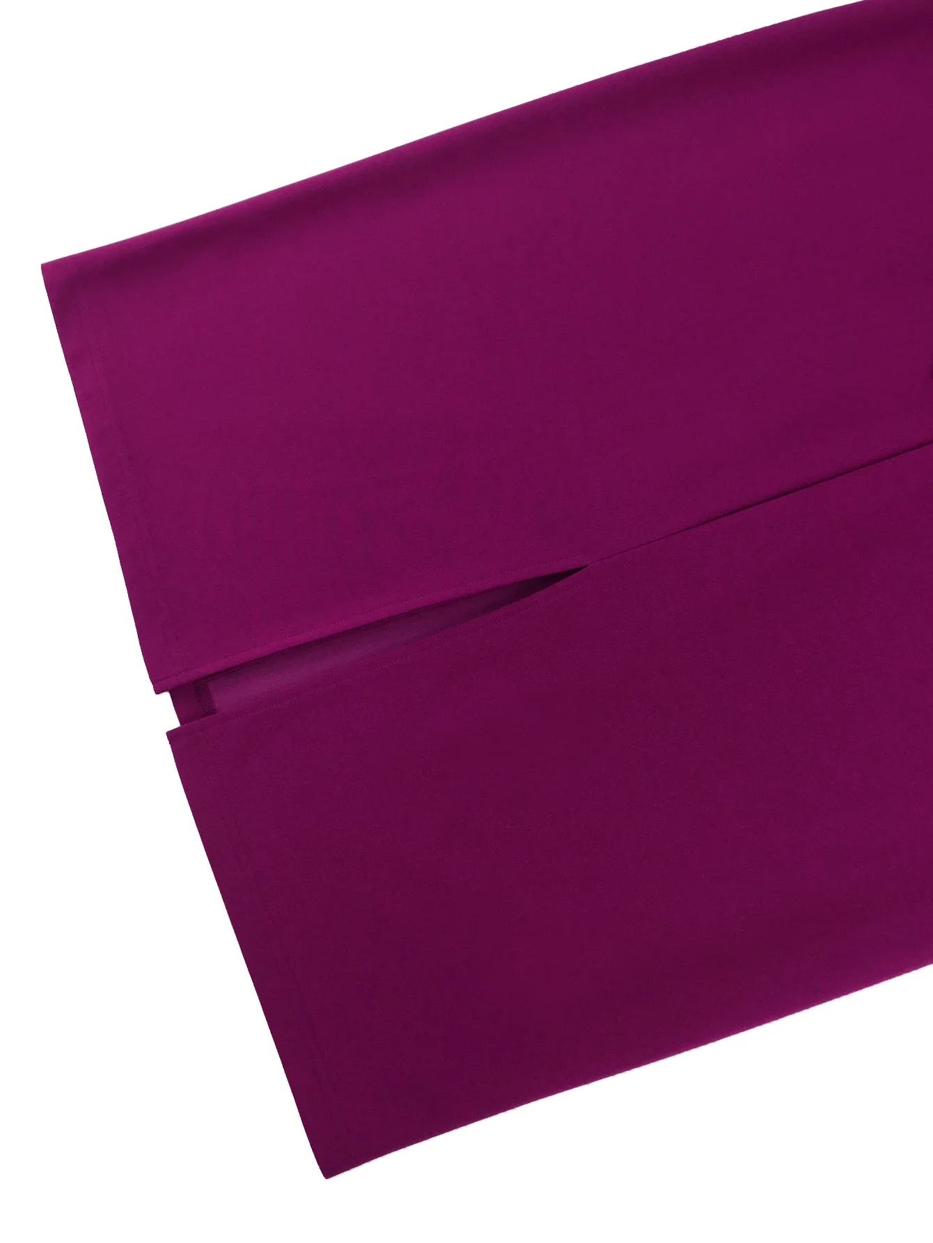 Purple Turn Down Collar Midi Dresses Women's Short Puff Sleeve Peplum Party Evening Event Slim Fit