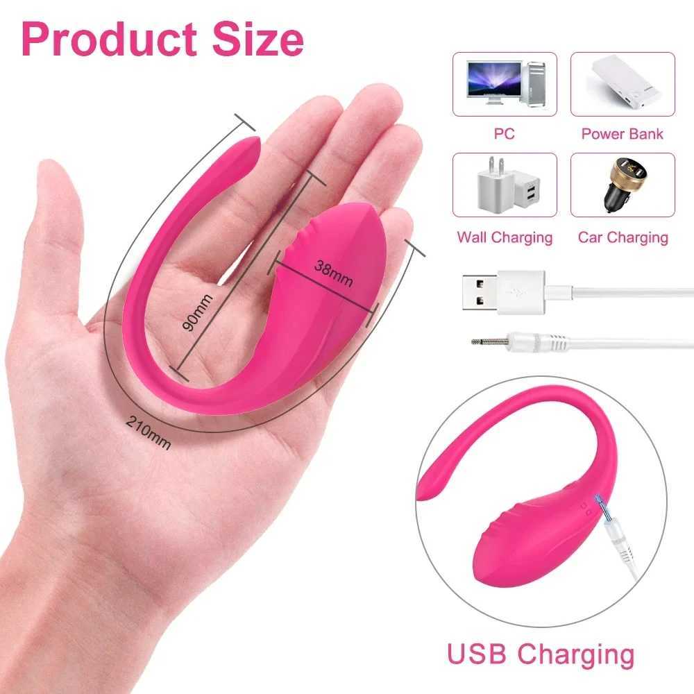 Wireless Control Vibrator for Women Dildo Panties Wear Vibrating Egg Vaginal G Spot Massager Female Masturbator Adults Sex ToysXJ250618