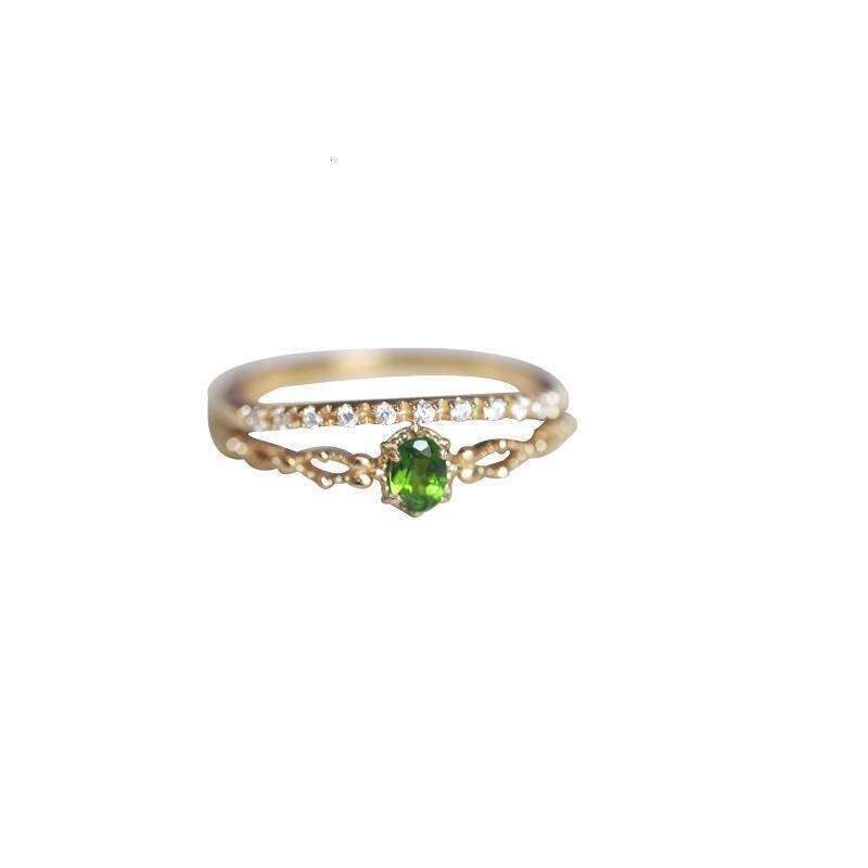 Glorious Goddess of Translucent Multi-layer Ring for Women, Ins Style, Ultra Exquisite and Luxurious