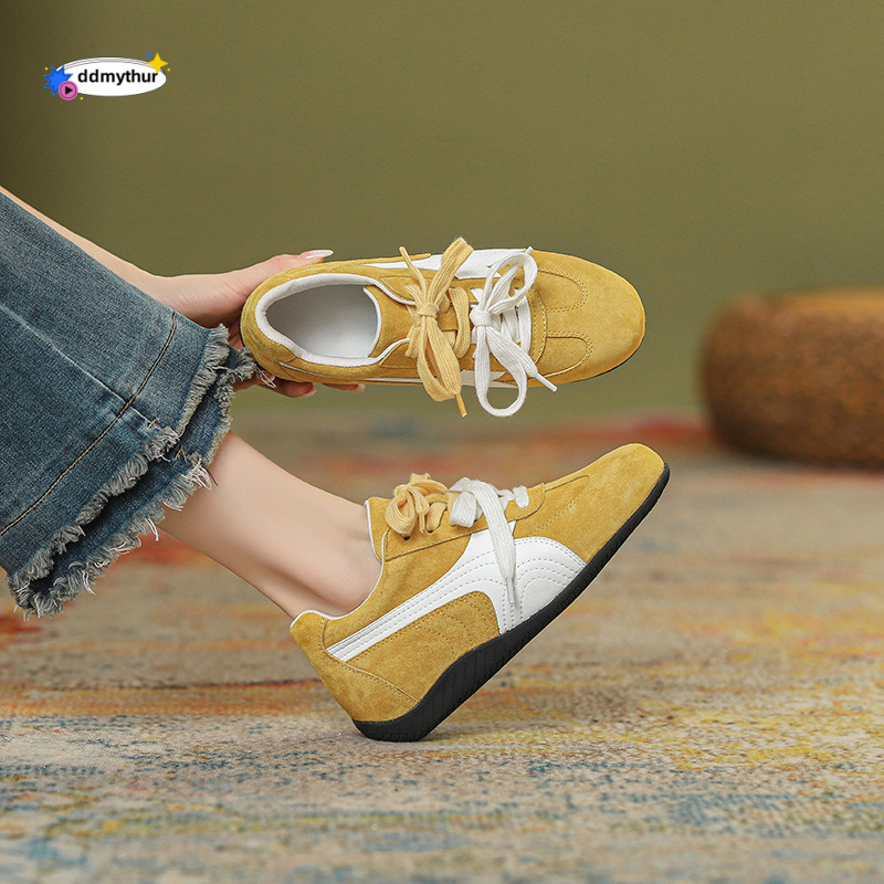 517-1 Height Increasing German Training for Women 2025 Spring New Breathable Agan Sports Casual Shoes ddmythur