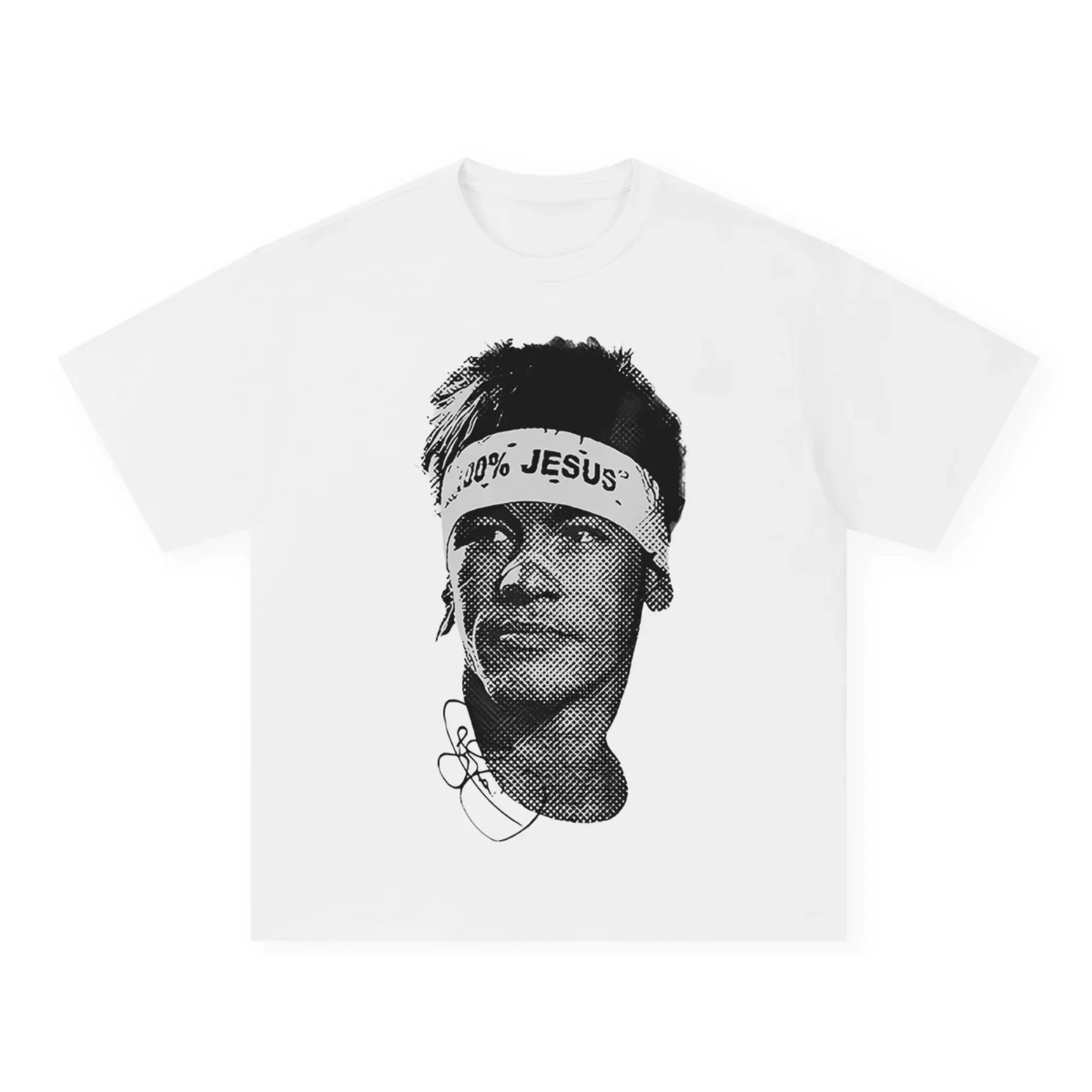 Football Star Print Cotton Short-sleeved T-shirt Men Women Clothing Athleisure Print Fashion Oversize Casual Tee