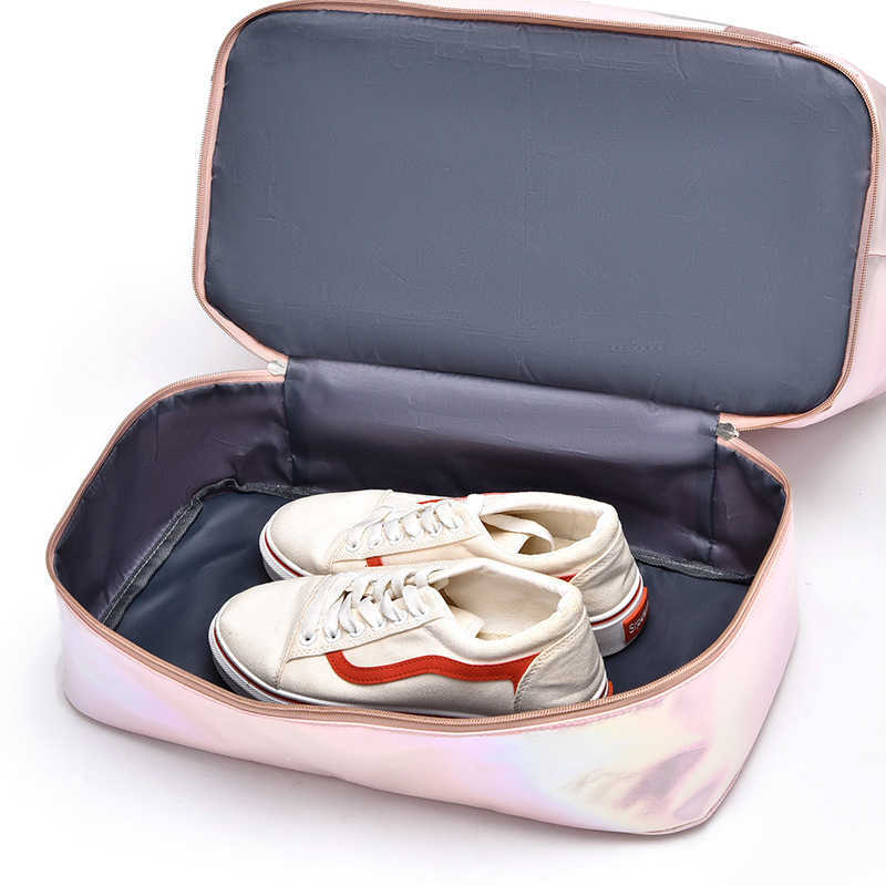New Candy Color Travel Bag Large Capacity Independent Shoe Compartment Dry Wet Separation Storage Sports Yoga Fitness Bag
