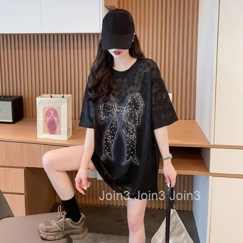Sequin Woman Tops Graphic T Shirt for Women Cheap Clothes Trending Clothing Sales Korean Japanese Vintage Streetwear Style Yk2