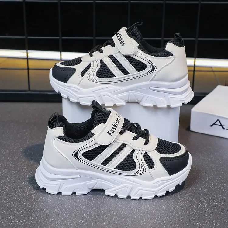 Sneakers for Girls Autumn Breathable Kids Shoes Fall 2025 New Boys Double Mesh Shoes for Girls Soft Soled Daddy Shoes Z250618