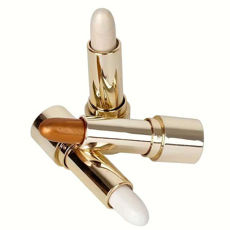 3 Color Highlighter Stick Portable Face Contour Natural Shimmer Glow Long-Lasting Cream Highlighter for Cheekbones Nose XJ250618