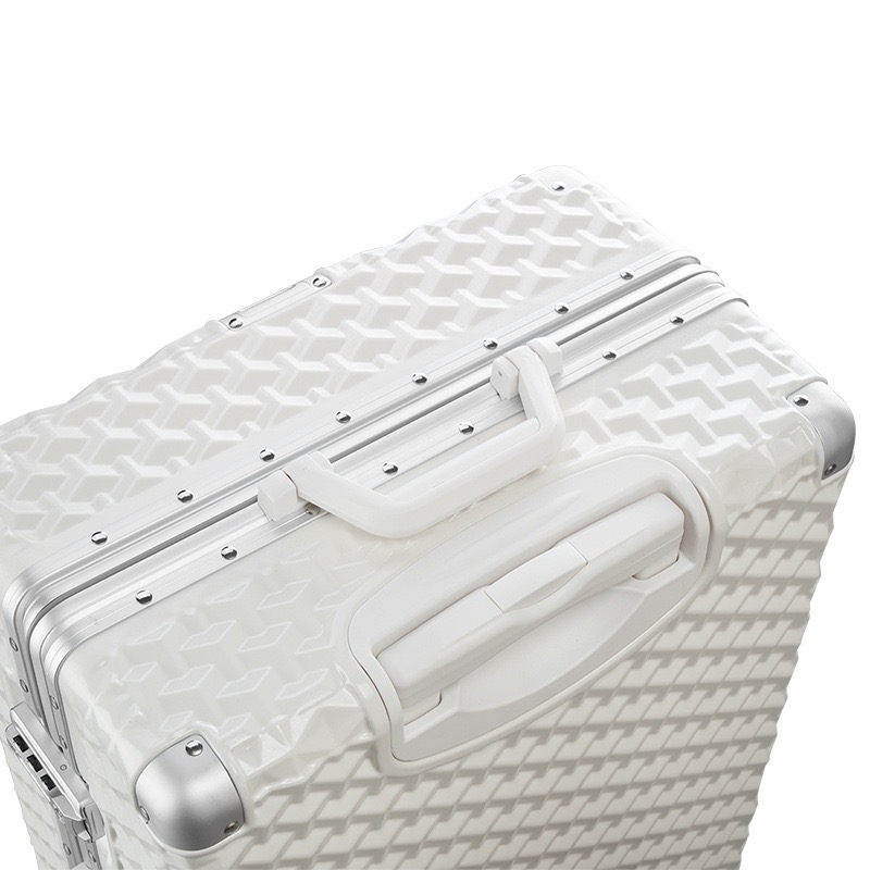 Designer luggage 20 inch men and women can boarding aluminium frame suitcase 28 inch password box 24 inch fashion suitcase