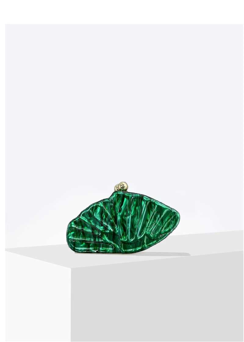Sea Shell Clutch Bag Acrylic purse for women wedding evening party cute ivory pearl rose color purse handbag summer new 2024 Z250618