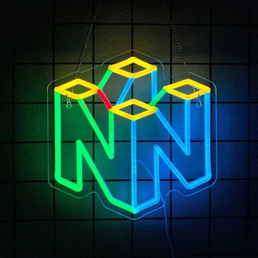 Wonderfullife Game Neon Lights Used For Led Decoration In The Game Player Area MenS Cave Bar Sign Lights Easy To Hang. Z250618