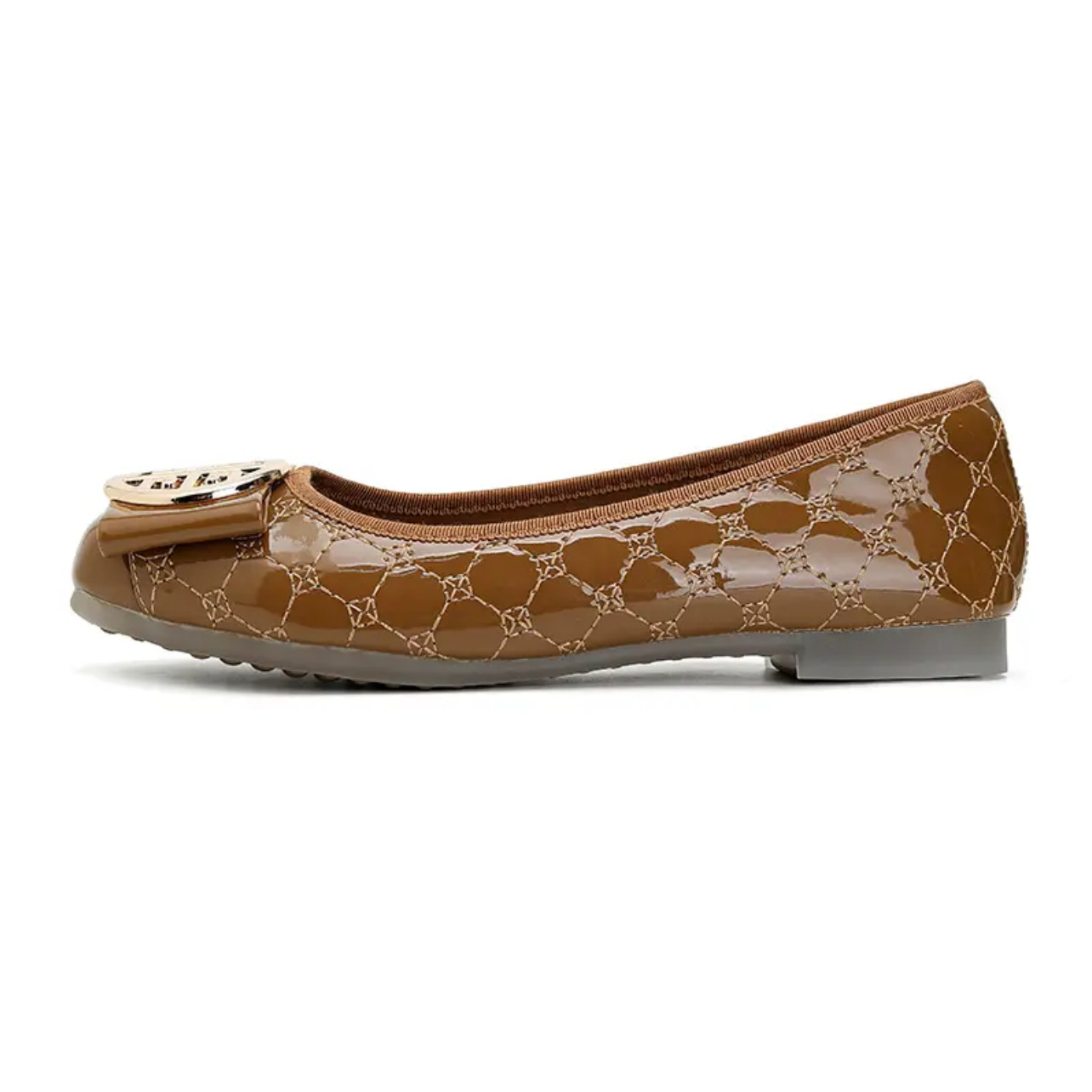 New Elegant and sophisticated dress shoes with skirts soft sole comfortable breathable non slip ballet flats caramel brown burgundy