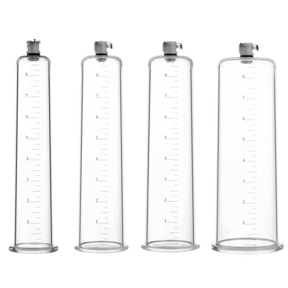 Penis Pump Cylinder Accessories Penis Enlargement Replacement Bottle for Dick Extender Enhancer Exerciser Trainer Sex Toys Men W250618