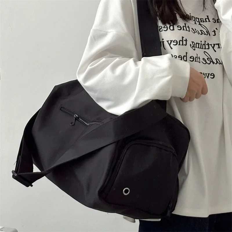Fashion Woman Handbag Large Crossbody Canvas Shoulder Messenger Bag Travel Tote Bags for Women Sports Yoga Satchels Handbag W250618