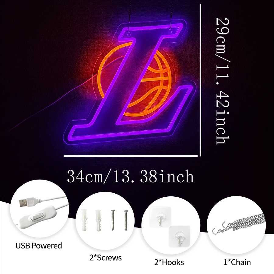 Basketball Led Neon Sign Used For Wall Decor Usb Powered Used For Decor Of Teenagers Rooms Clubs And Sports Training Rooms. Z250618