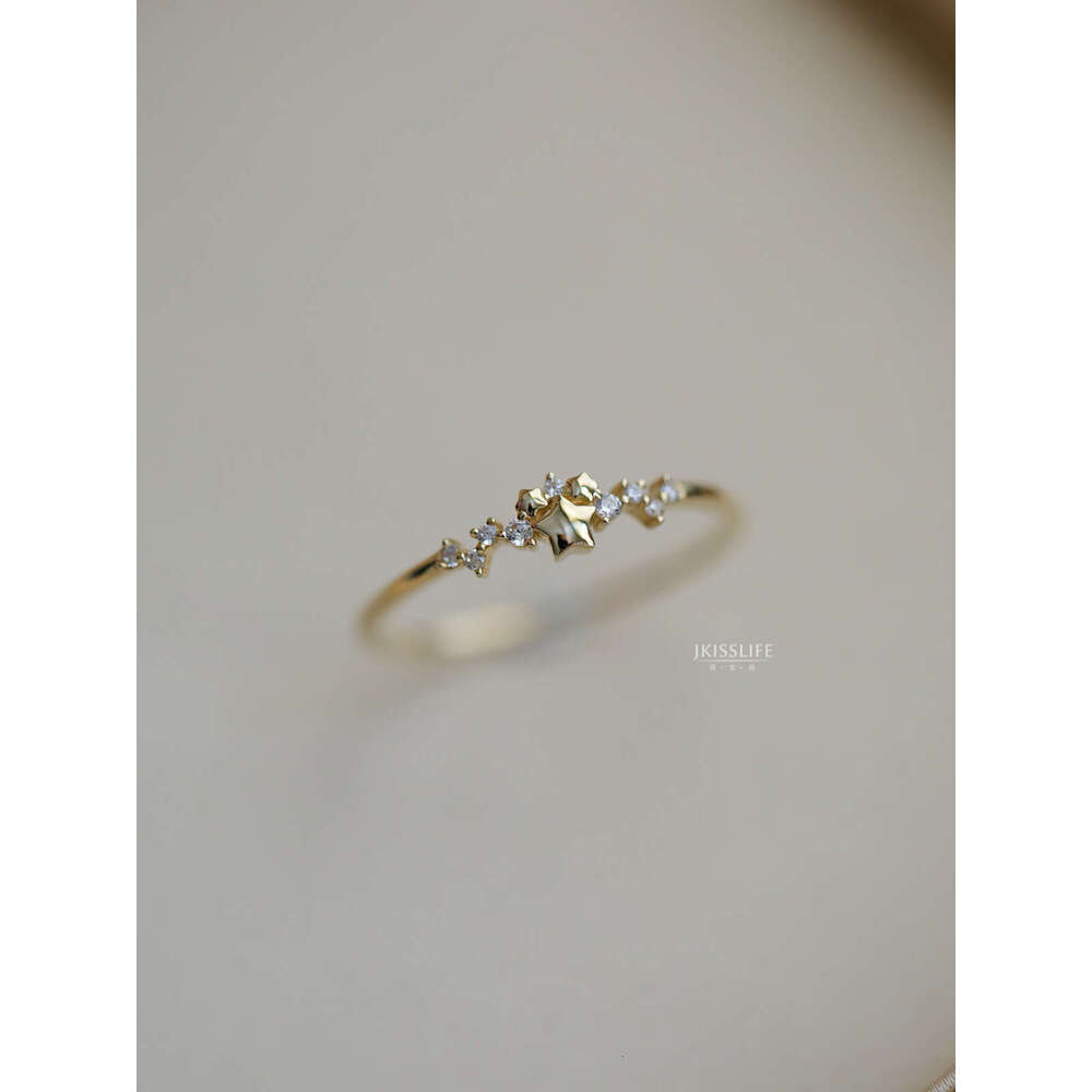 Unique Design Fashion Classic Versatile Five-Pointed Full Sky Star Ring New Model