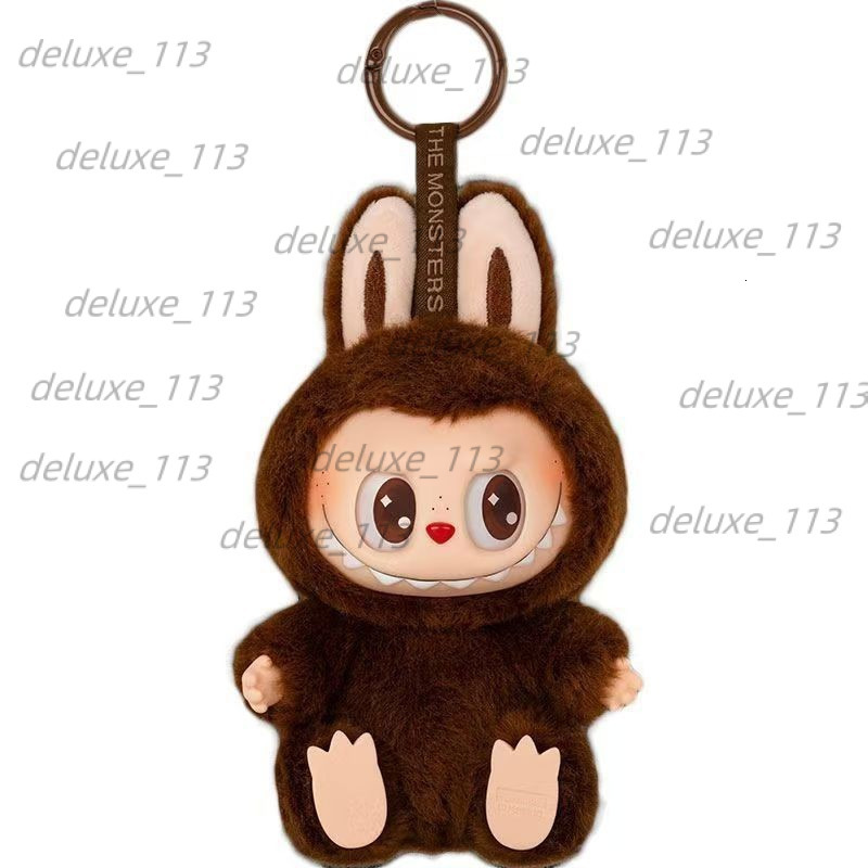Bubble Labubu Mart Heartbeat Macaron 2Nd Generation Sitting Party Vinyl Face Plush Doll Toy