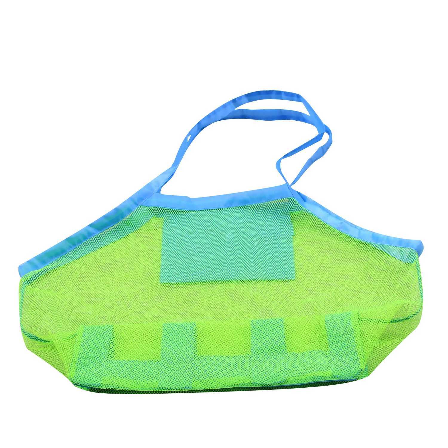 Outdoor Children Beach Mesh Bag Sand ay Foldable Portable Kids Beach Clothes Bags Toy Storage Sundries Organizer Bag Backpack B250618