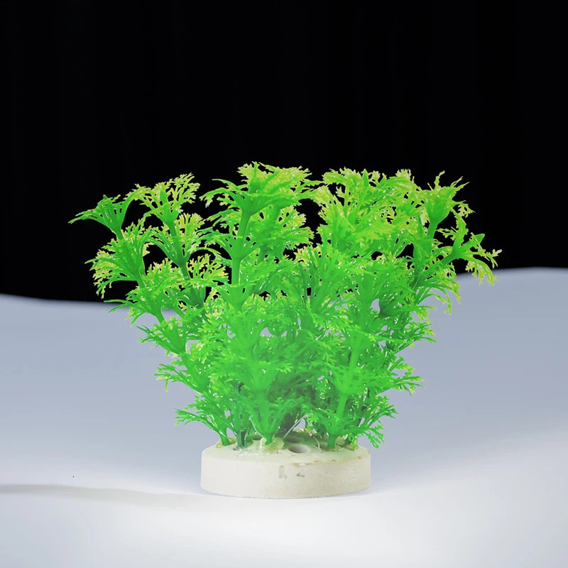 Creative Artificial Underwater Plants Aquarium Fish Tank Aquatic Fake Shrub Green Water Grass Viewing Simulation Decoration 250613