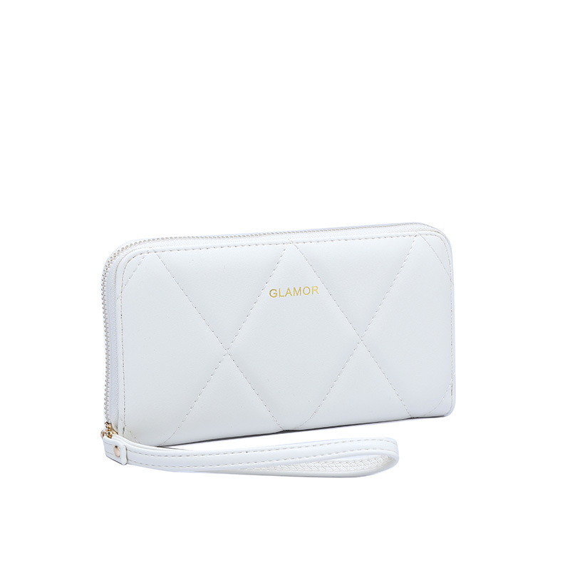 Free Luxury Bag Shipping Designer Clutch Bag Quilted Pattern Bag For Women Commuting Card Holder Bag Coin Purse Women's Wallet Zipper Wallet