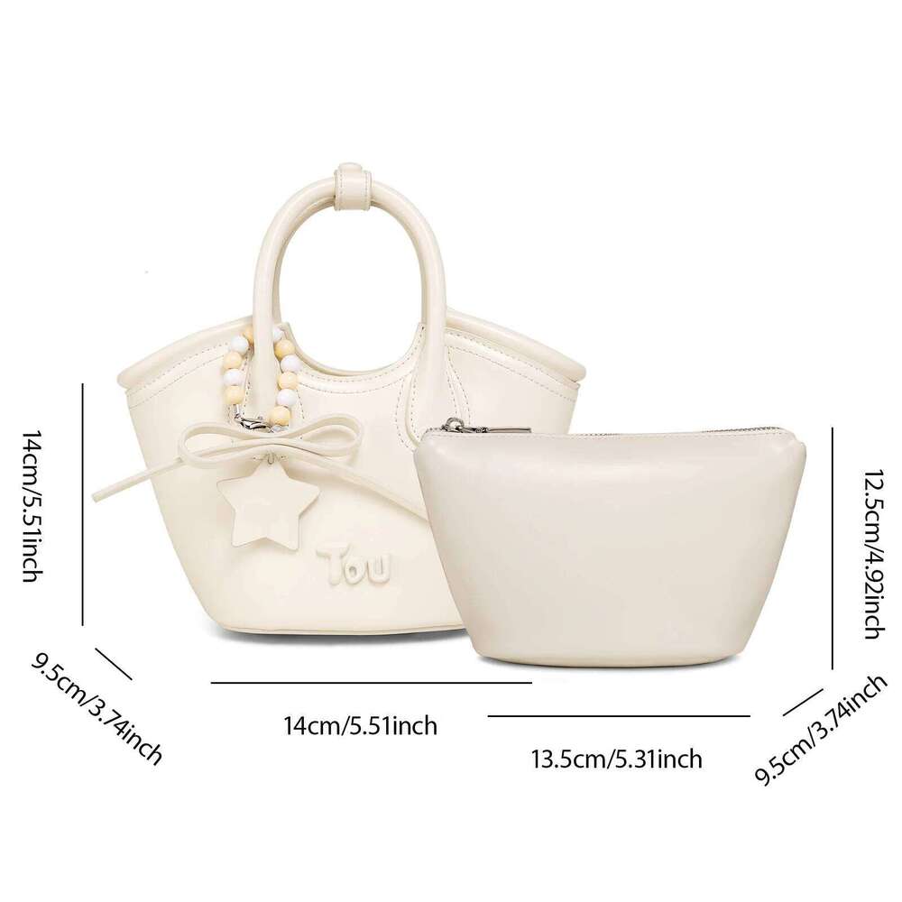TOUTOU Original Love Decoration Vegetable Basket Cute Summer New Tote Texture Mother Bag
