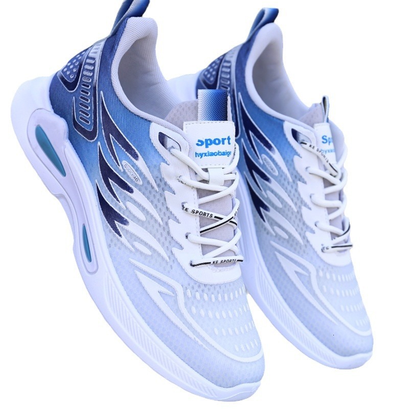 Men S Sports Summer Breathable Deodorant Ice Silk Running Lightweight Soft Sole Mesh Youth Casual Shoes Student Casual Shoes Ddmysaturn