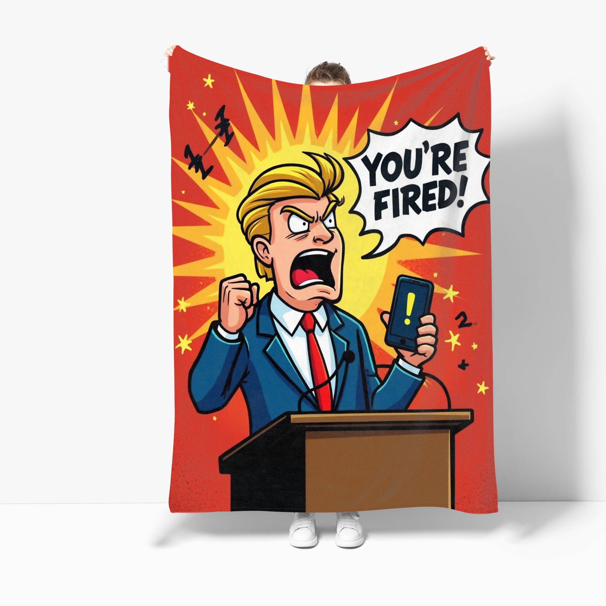 VIKAMA Cartoon Character Travelling Blanket Warm Skin Friendly All Season Bedroom Living Room Sofa Blanket Home Decoration