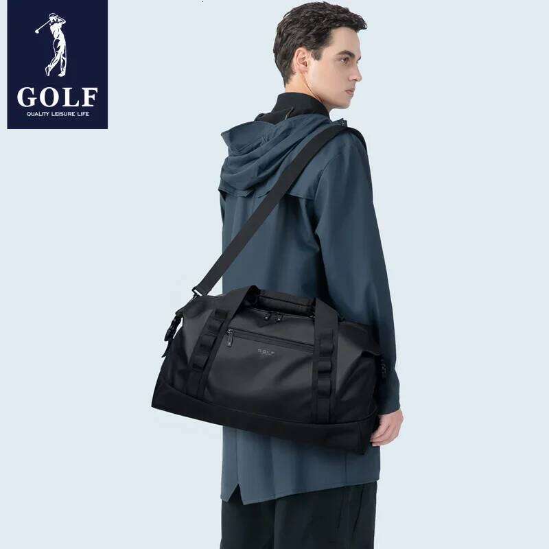 GOLF Bag Casual Men Waterproof Travel Bags For Clothes Hand Lage Slip Over Suitcase Large Capacity Handbags 2024