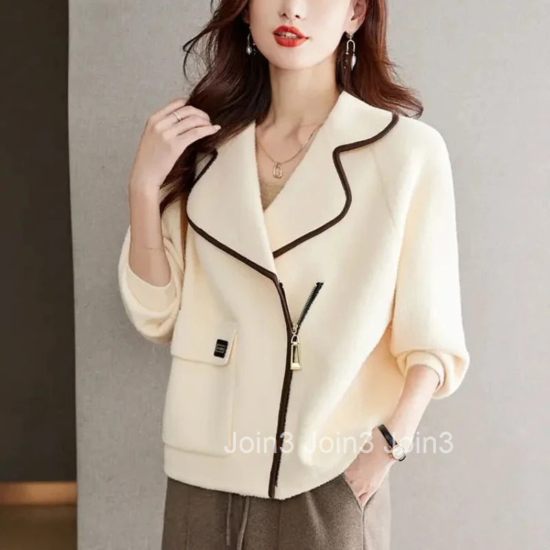 Outerwears Long Sleeve Coats for Women Slim Solid Jacket Skinny Korean Luxury Clothing Blazer WomanSimple Cheap Stylish Outdoor