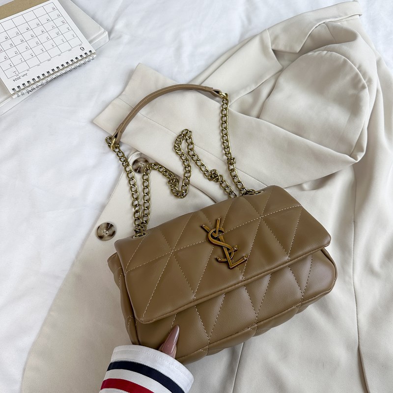 Hot Free shipping designer bags for womens Shoulder bags khaki white brown black New trendy and stylish diamond grille style crossbody bag