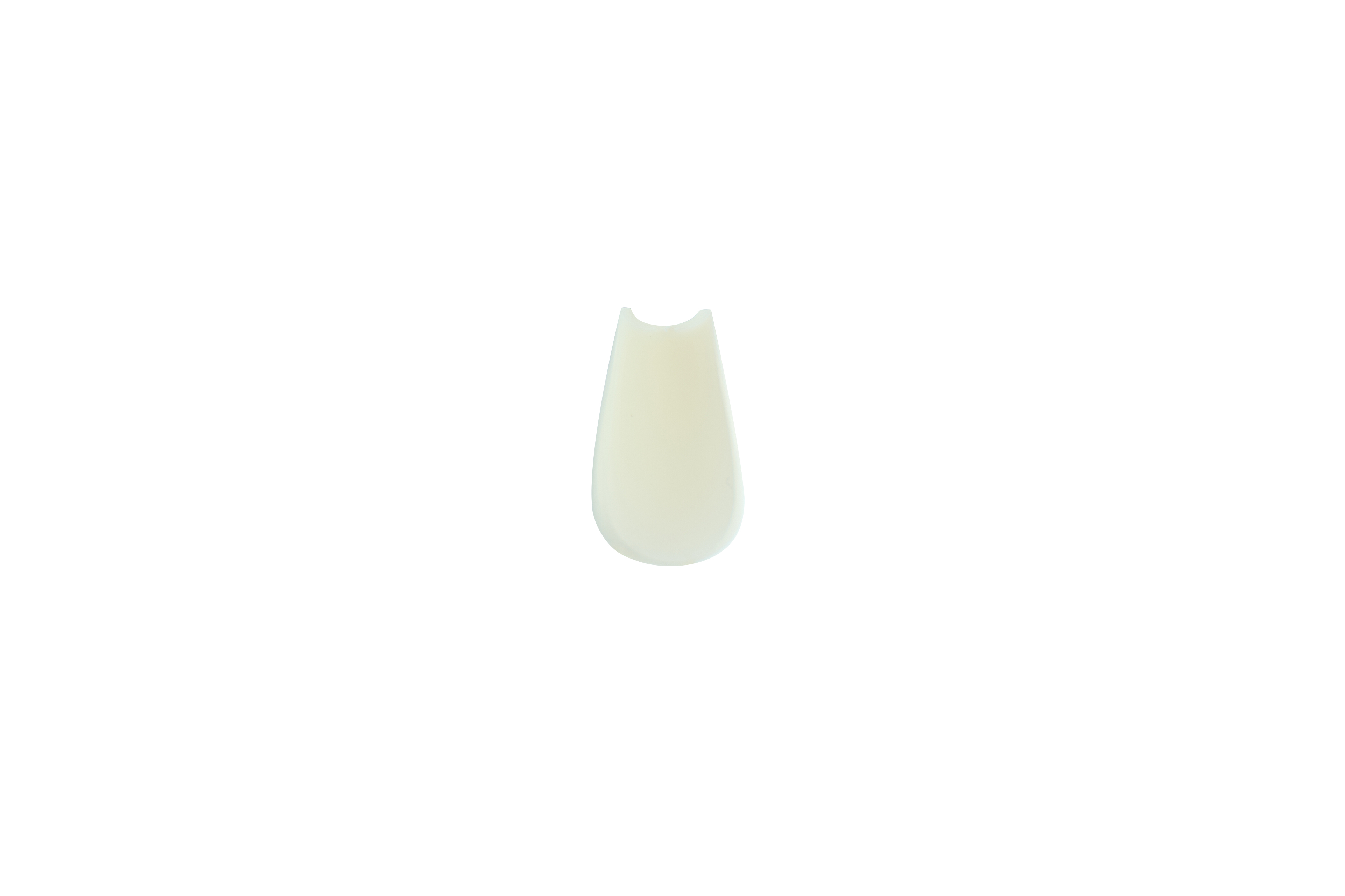 High-Quality No.17 Acrylic Hard Nails Natrual Yellow for Salon Use
