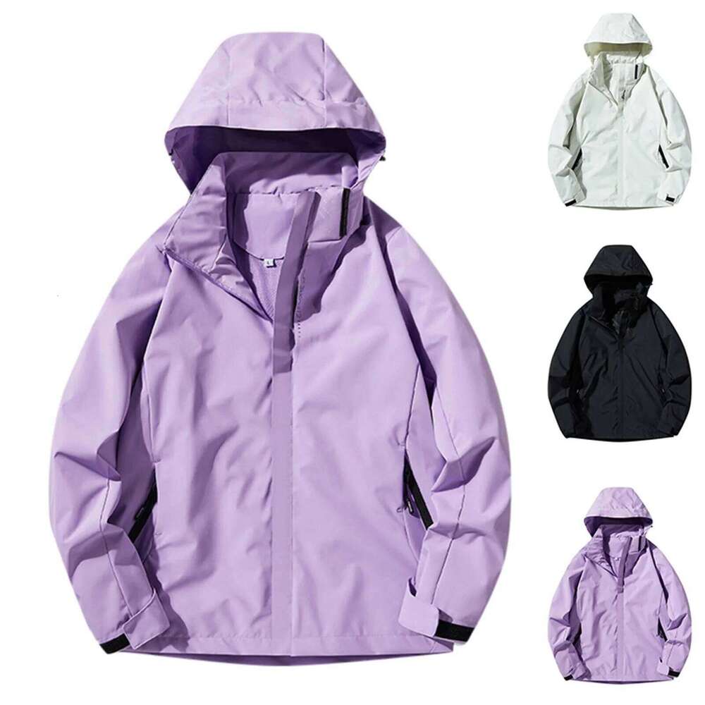 Stylish Breathable Ladies Parka Style Jacket w/Adjustable Cap Sleeve Option