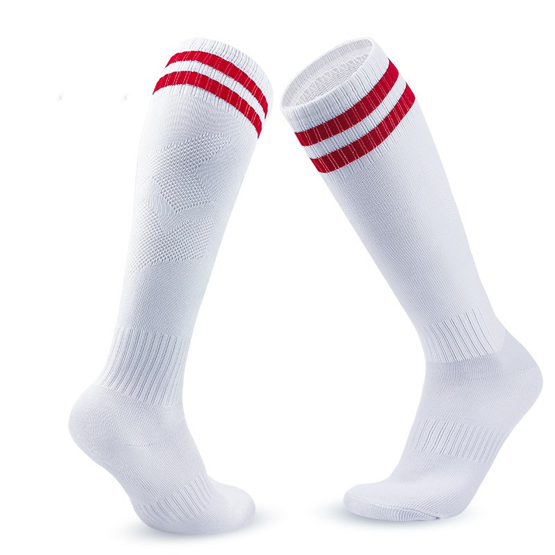 Free Shipping 5pcs Kids Soccer Socks,Solid Striped Knee High Tube Football Sports Socks for Boys,baseball socks,tube socks