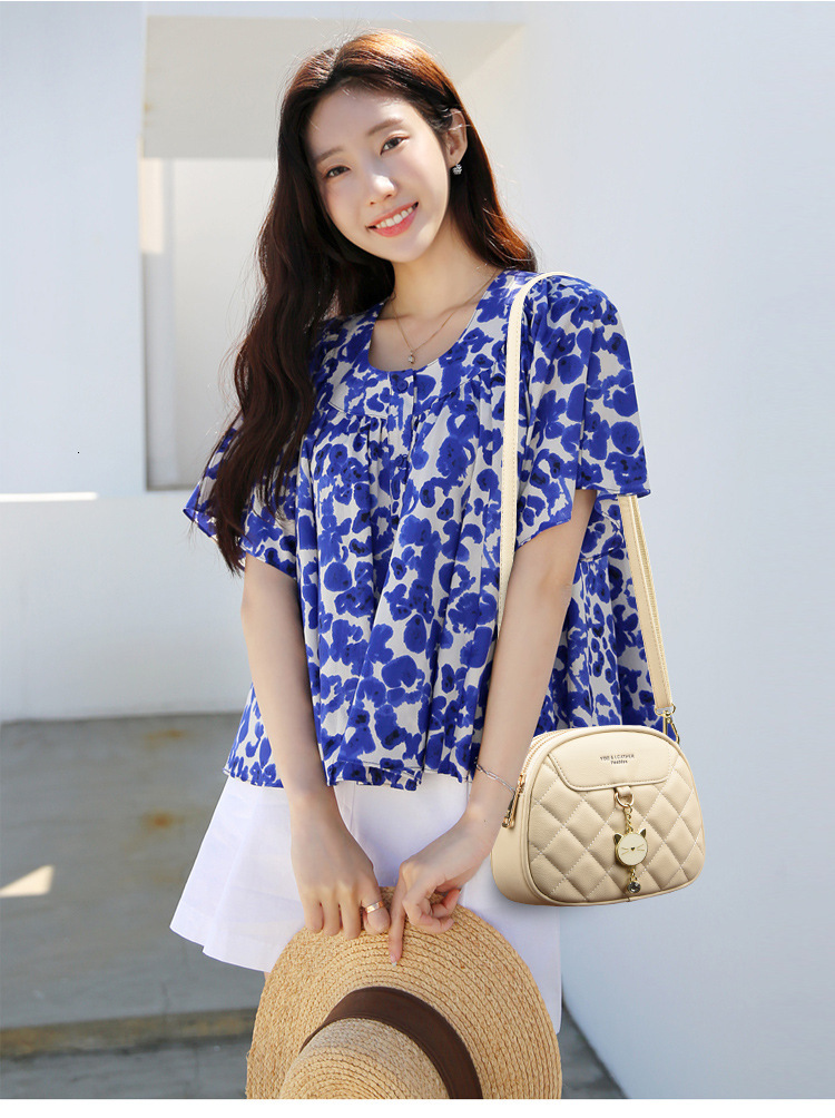 Free Luxury Bag Shipping For Designers Women's Bag 2025 New Trendy Fashion Small Square Bag Quilted Versatile Crossbody Bag Summer Fresh Shoulder