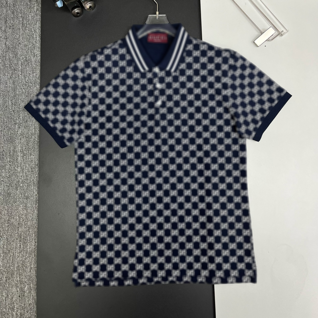 High quality design men&#039;s polo shirts, fashionable printed casual T-shirts, business formal polo shirts, classic summer clothes