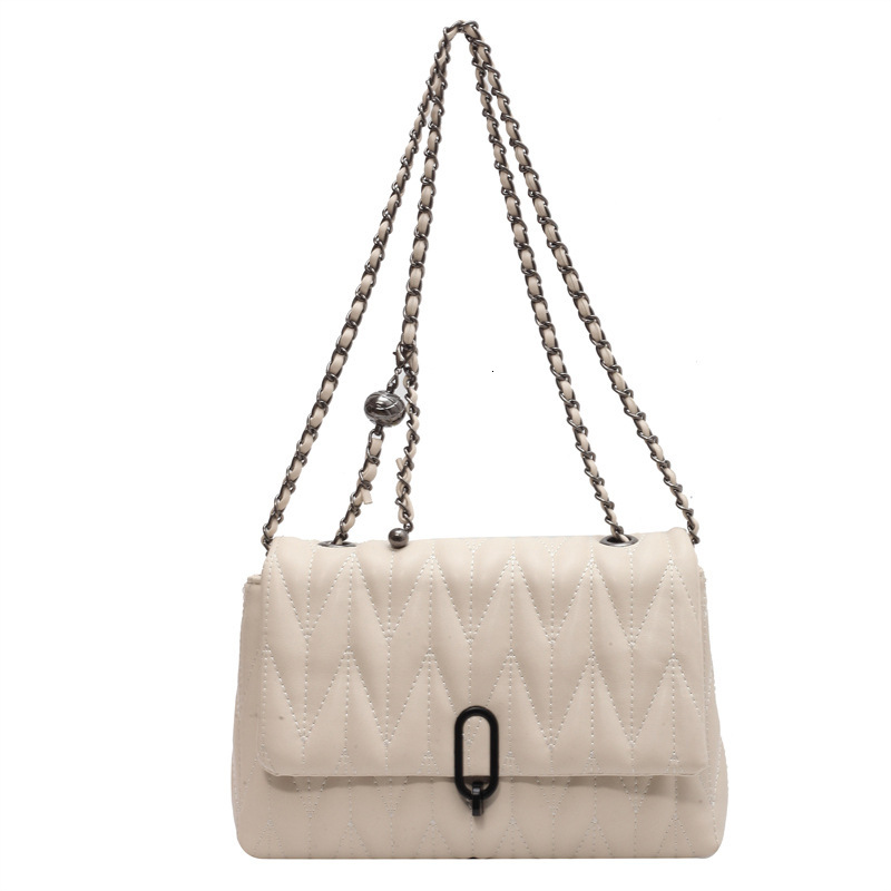 Free shipping designer Bag Embroidery Thread Chain Bag Women Bag 2025 New Versatile Niche Shoulder Bag High-end Niche Crossbody Bag