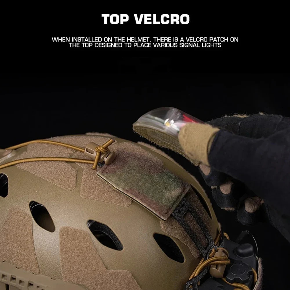 Tactical Helmet NVG Battery PouchTShaped Storage Holder Pack with Hook and Loop Elastic Adjustment Counterweight Bag 250611