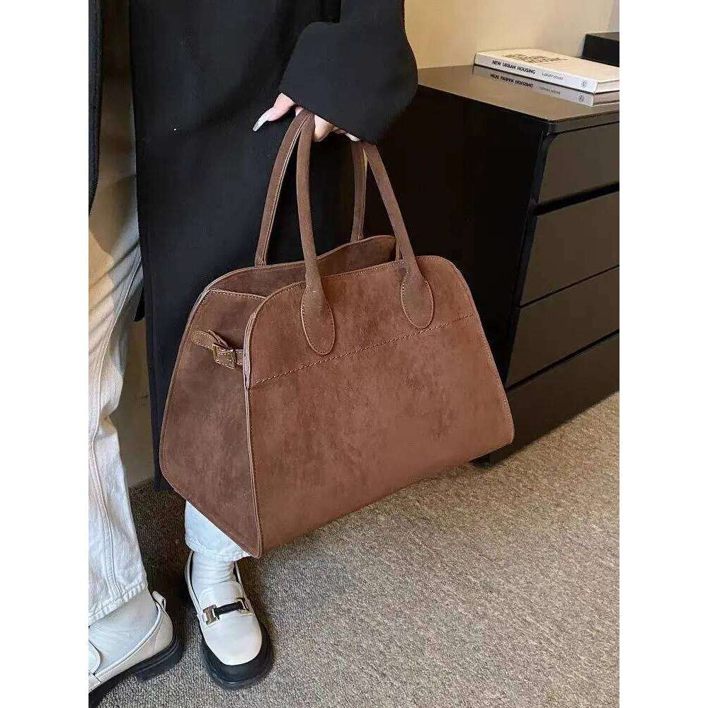 Women Tote Fashion Underarm Pouch Large Capacity Pu Leather Shoulder Retro Crossbody Bag Casual Portable BucketBags