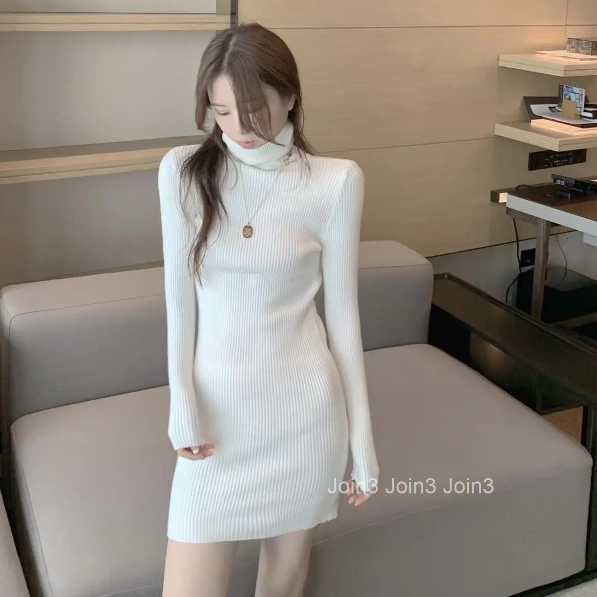 Short Extreme Mini Turtleneck Clothing Crochet Red Female Dress Solid Womens Dresses Knit Bodycon Thic Hot Cheap Casual Trendy