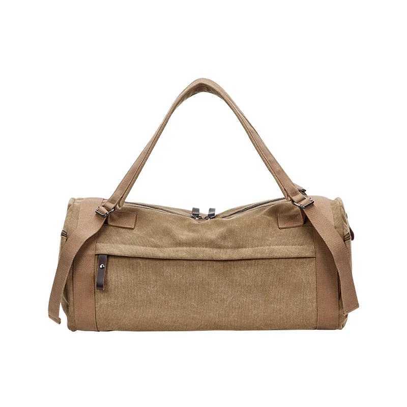 Canvas Travel Bag Men Handbags Male Designer Large Capacity Leisure Shoulder Bags Man Multifunction Mountaineering duffle bag W250618