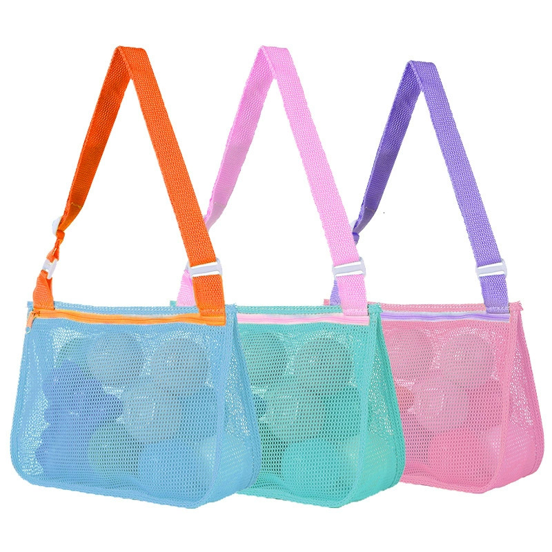 Swimwear Miscellaneous Organizer Single Shoulder Backpack Handheld Storage Beach Mesh Bag